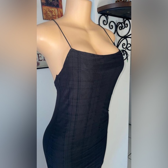 Open-backed Bodycon Dress black M - Picture 6 of 9
